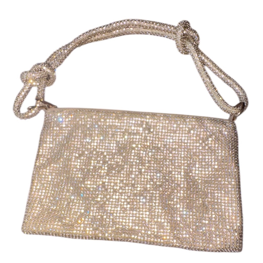 Elegant Gold and Silver Women's Handbag Set - Picture 3 of 3